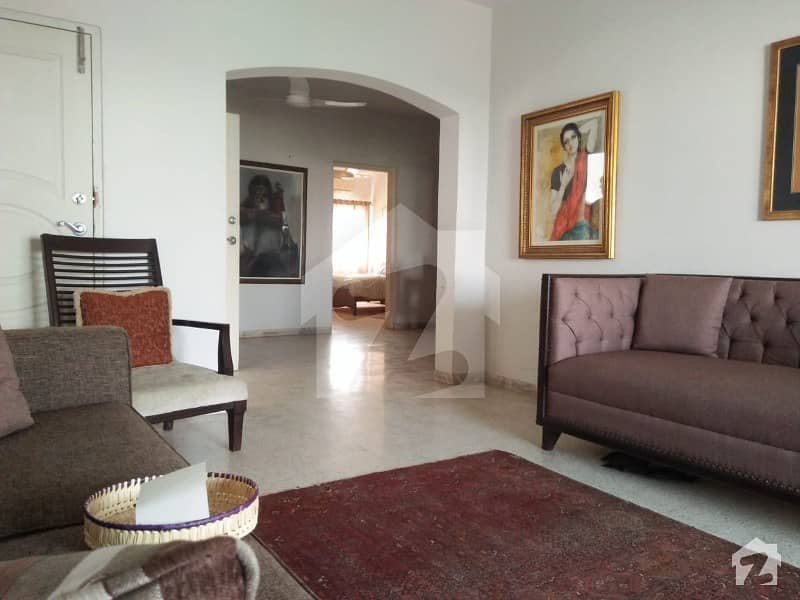 Clifton Block 5 Near 2 Talwaar Shireen Court Apartment For Rent Clifton