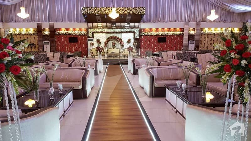 800 Square Yards Furnished Banquet For Sale