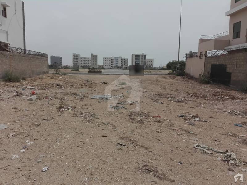 Corner 1000 Square Yards Residential Plot In Dha Phase 8 3rd Belt Is Available For Sale