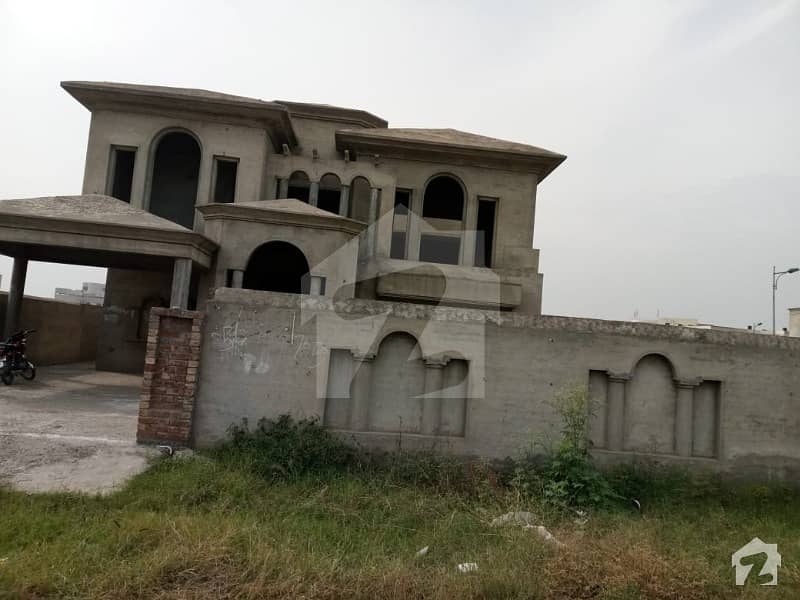 1 Kanal Grey Structure House For Sale In Block B DHA Phase 6 On Hot Location