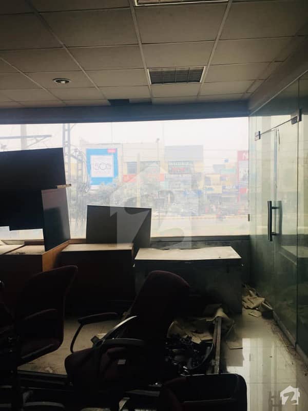 10 MARLA COMMERCIAL 1ST FLOOR WITH LIFT HALL IS AVAILABLE FOR RENT ON MAIN PIA BOLEVARD LAHORE