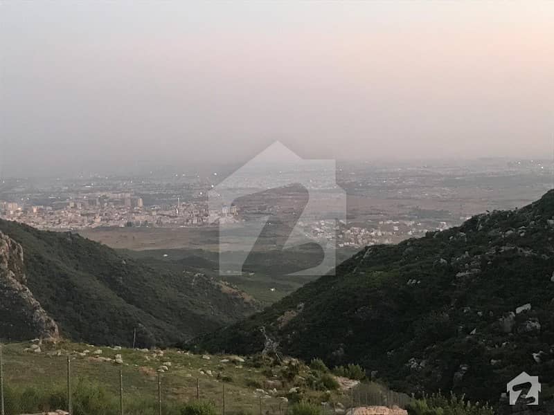 12 Kanal Land For Sale On Top Margalla Hills Beautiful Islamabad View