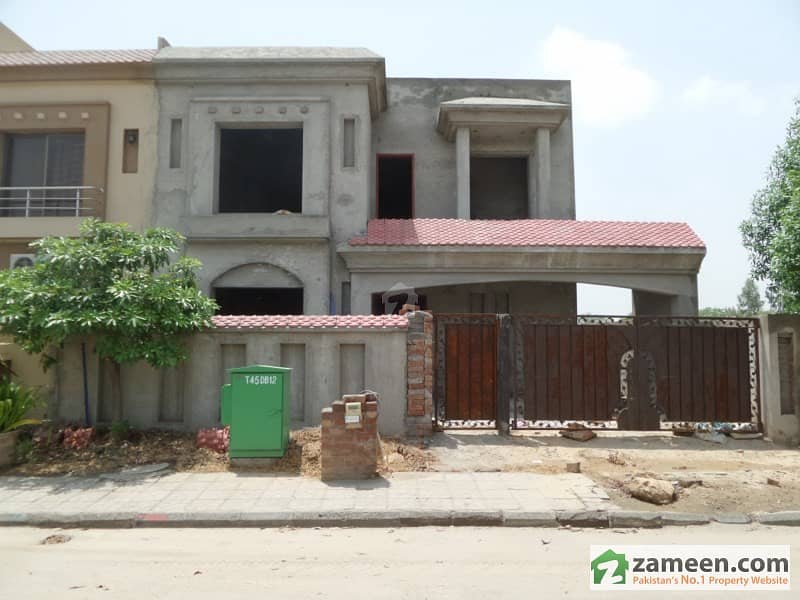Gray Structure House Is Available For Sale Bahria Town Overseas B