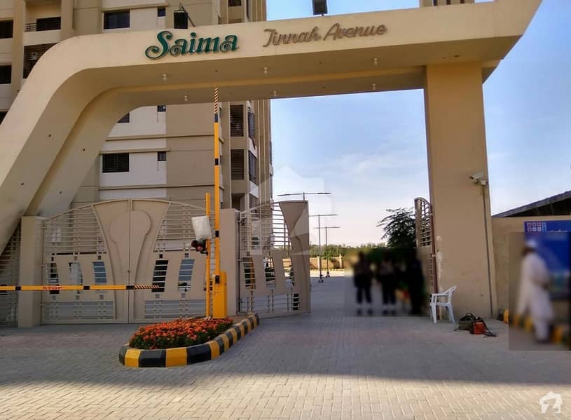 Saima Jinnah Avenue Memon Facing Apartment For Sale