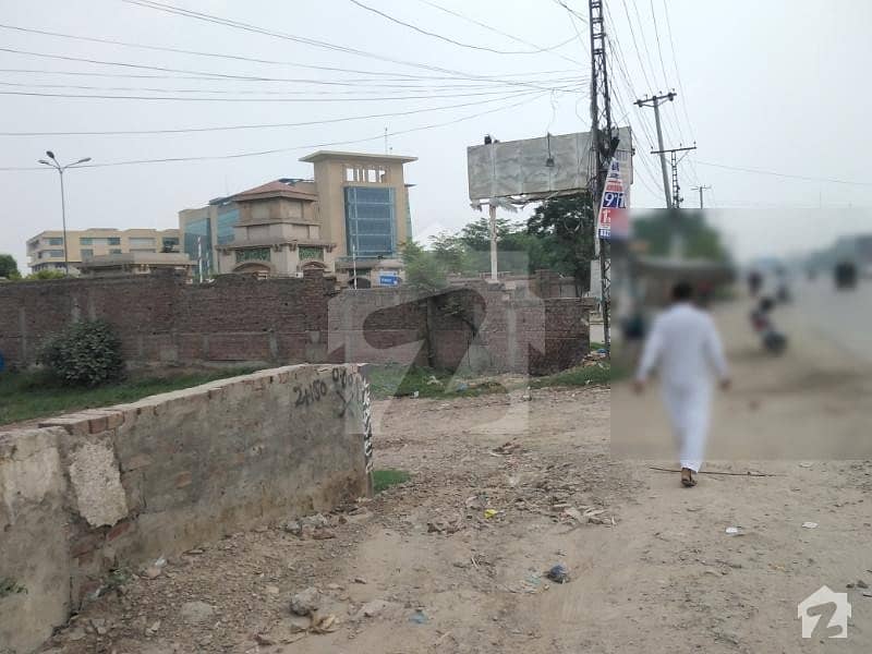 6 Kanal Commercial Plot For Sale At Sunder Multan Road Lahore