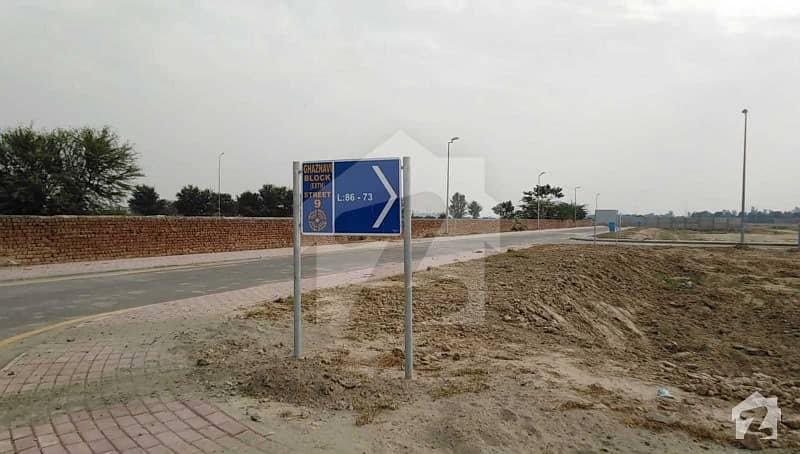 Rightly located residential plot in Bahria Town Lahore for right investors