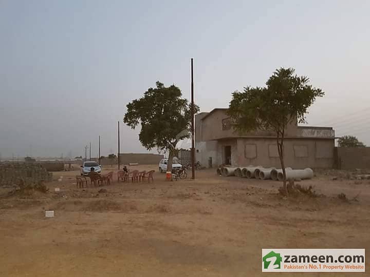 Residential Plot For Sale In Green Land City Karachi Port Qasim, Bin