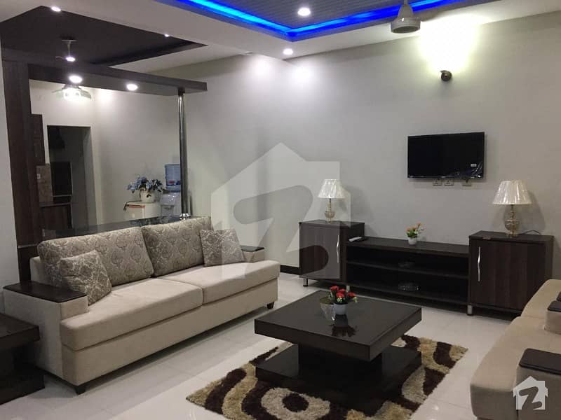 furnished 7marla corner ground portion available on rent