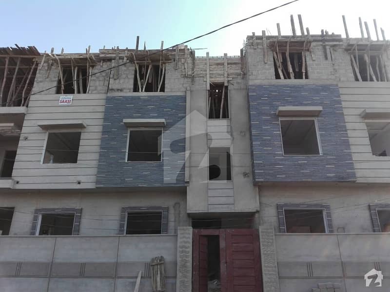 2nd Floor Brand New With Roof Under Construction Flat Is Available For Sale