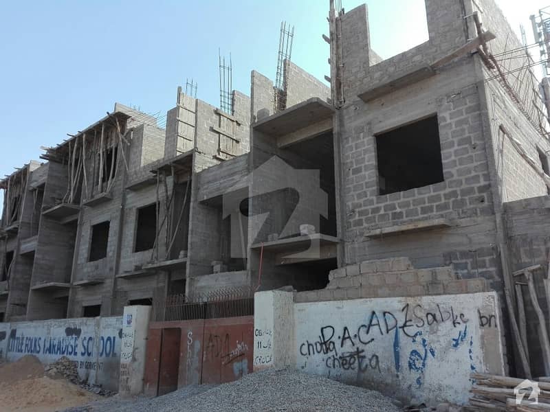 Ground Floor Brand New Beautiful Under Construction Flat Is Available For Sale