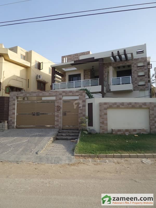 Brand New 630 Sq. Yard 5 Bed Portion First Floor Plus Roof Is Available For Sale