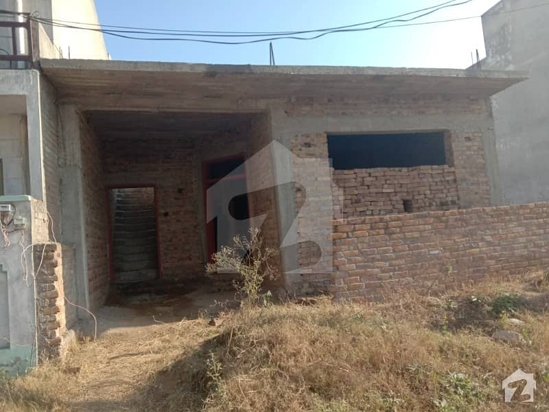 5 Marla Under Construction Single Storey House For Sale I-14/2