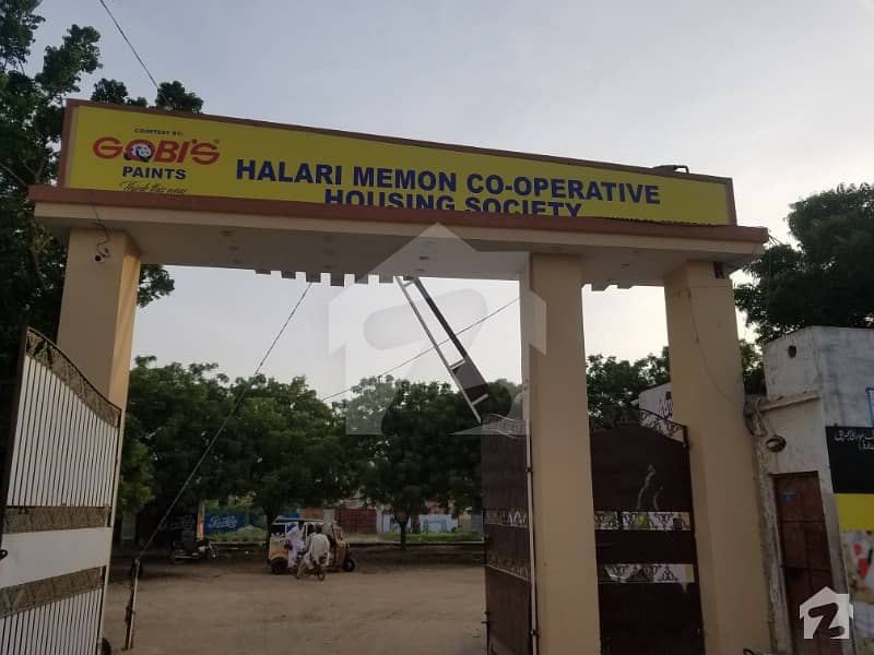 120 Square Yards Plot Is For Sale In Halari Memon Society