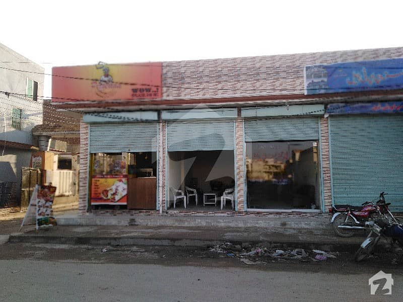 1210 Sq Feet Commercial 6 Shops Are Available For Sale In Asad Park Sargodha