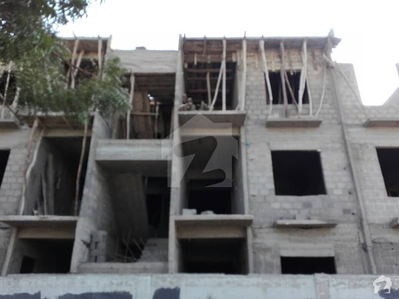 brand new 2nd floor beautifull Under construction Flat is available for sale With Roof