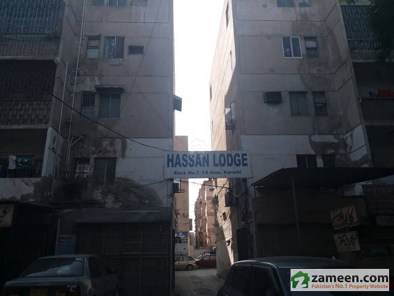 1000 Sq Ft Apartment In Hassan Lodge In Block 7 Federal B Area Karachi