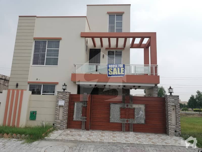 10 Marla Brand New House For Sale In Ghaznavi Block Sector F Bahria Town Lahore