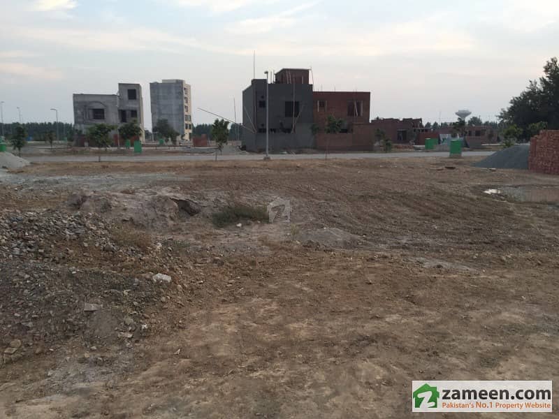 5 Marla Corner Commercial Plot Is Available For Sale In Sector C