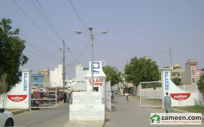 Saadi Town Blk 3 240 Sq Yard Leased Plot For Sale Saadi Town Blk 3 240 Sq Yard Leased Plot For Sale