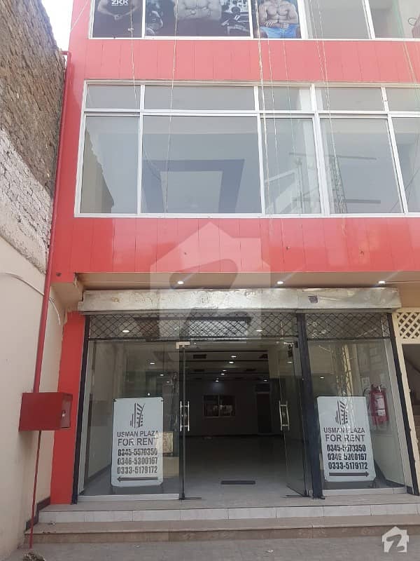 HALL FOR RENT IN USMAN PLAZA ASGHAR MALL ROAD