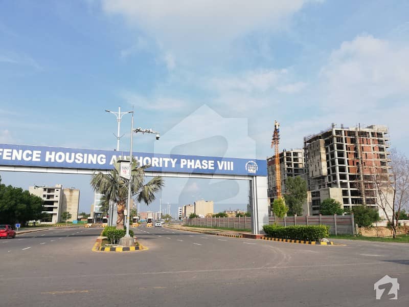 Reasonable Price Superb Area 10 Marla Plot Y Block Phase 8 DHA Infront Of Ring Road Lahore