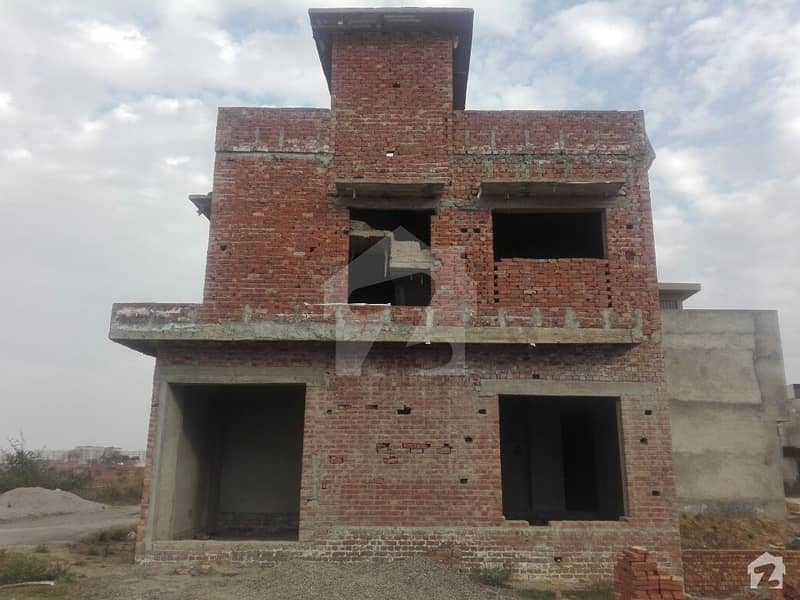 Gray Structure Double Storey House Is Available For Sale