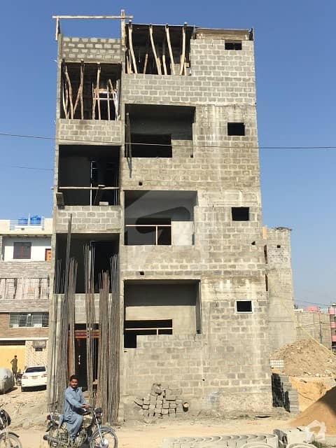 اللہ والا ٹاؤن کورنگی کراچی میں 2 کمروں کا 3 مرلہ فلیٹ 38 لاکھ میں برائے فروخت۔