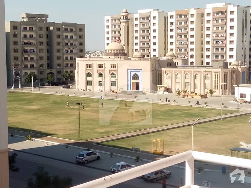 7th Floor West Open Flat Is Available For Sale In G + 9 Building Askari 05 Malir Cantt Karachi