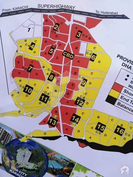 DHA City Sector 9c 200 Yards Residential Plot And More Options