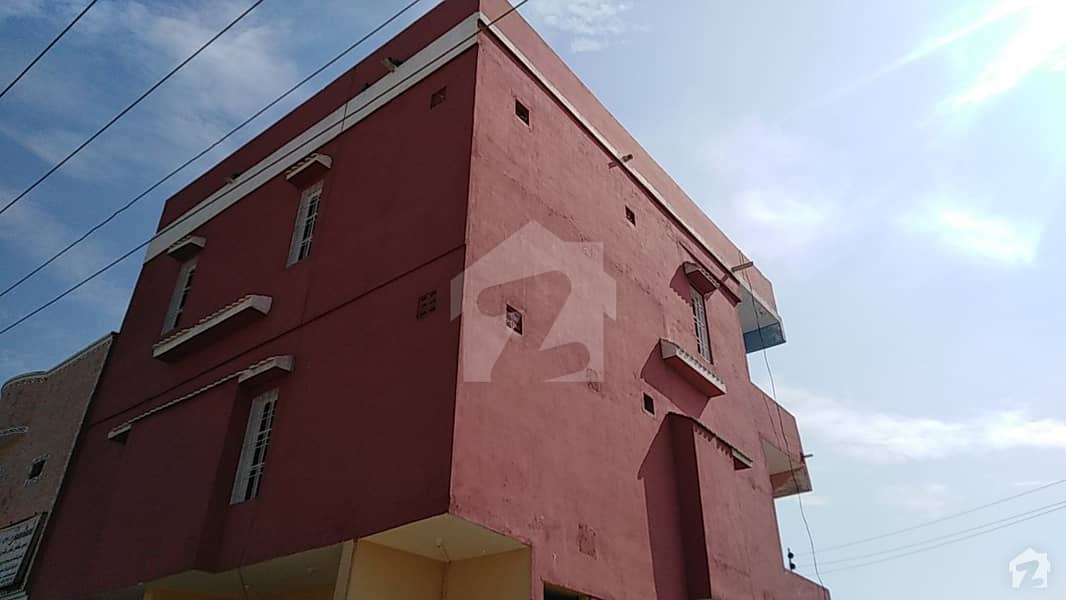 80 Yard Double Storey House For Rent  Corner