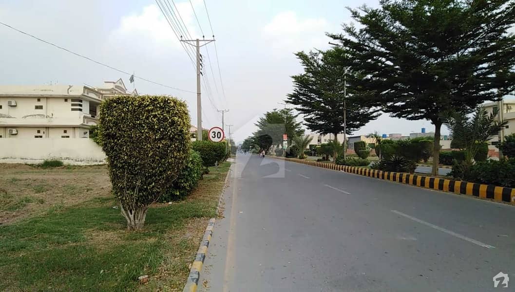 5 Marla Corner Plot For Sale In Aa Canal Garden Available Canal Garden