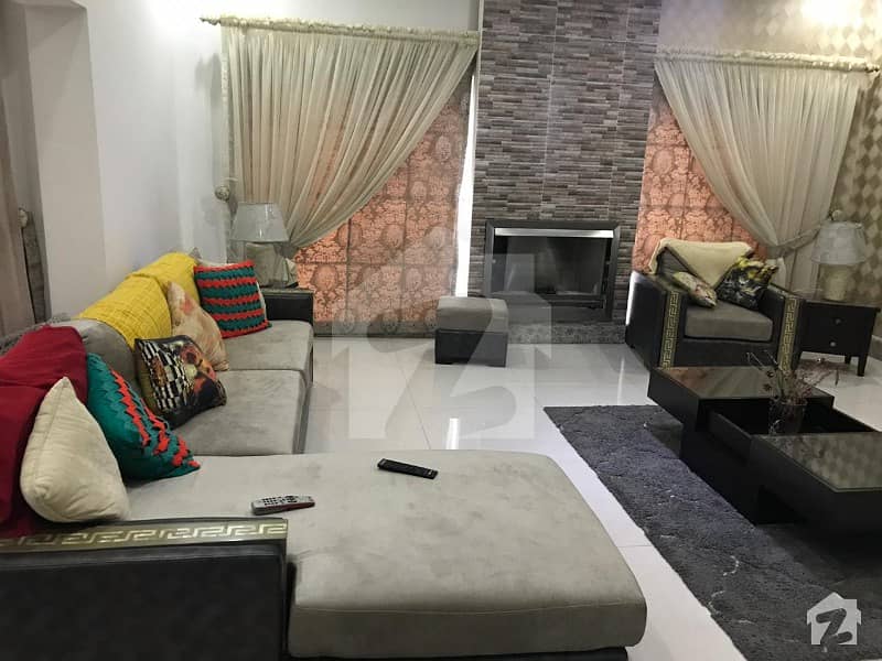 Full Furnished One Kanal 3 Bedroom Upper Portion Separate Gate Dha Phase 5
