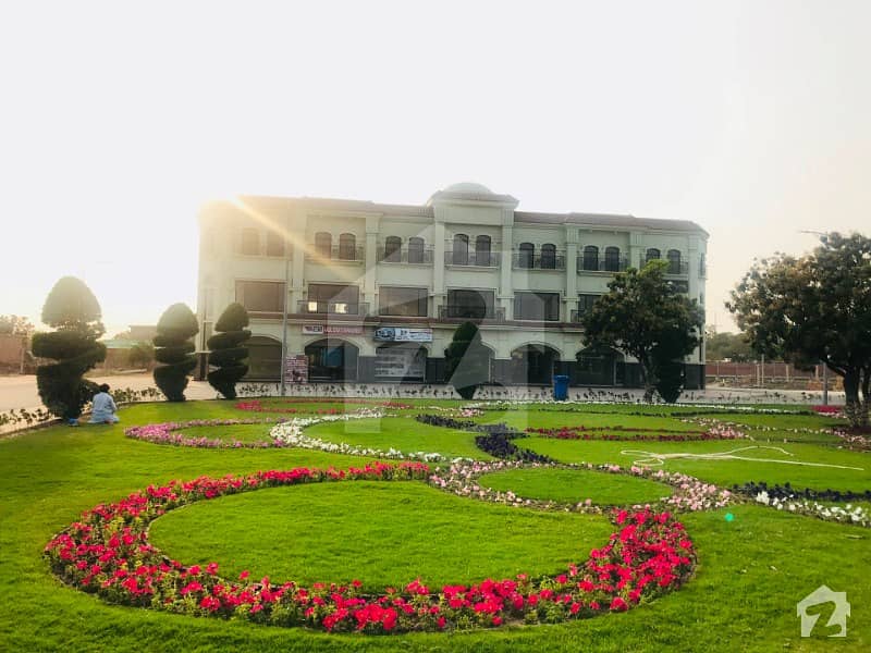 Canal Garden Lahore Block H 6 Marla Corner Commercial Plot Available