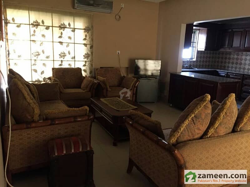 2 Bed 1 Kanal Upper Portion Full Furnished Phase  4 Dha Lahore