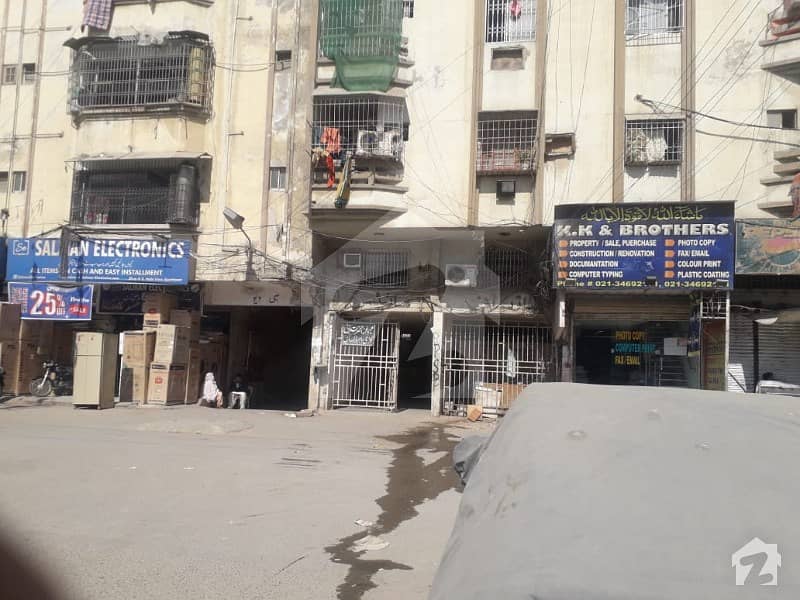 Two Bed Lounge Flat For Sale  In Ghazani Hights At Main University Road Near To Mosmeat