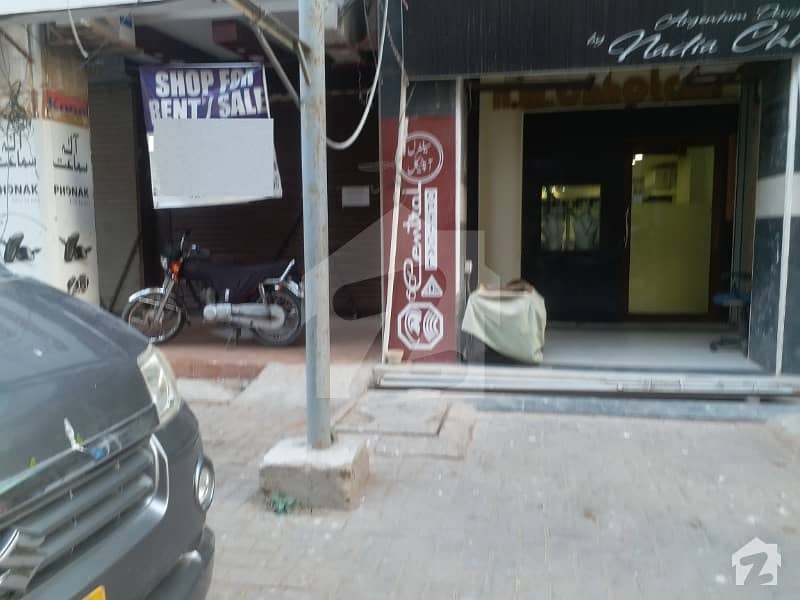 575 Sq Feet Shop On Rent In Clifton In Prime Location Of Block 8 Near Omega Jewelers