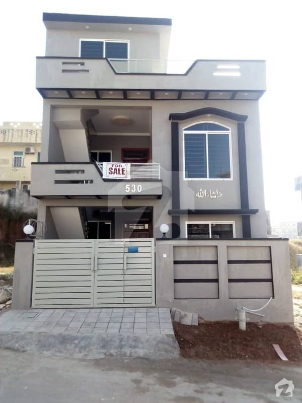 5 Marla Double Storey New House For Sale In Pakistan Town Near To Pwd