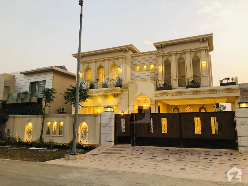 One Kanal Brand New Spanish Villa With Basement Top Location Near Dha Ooffice