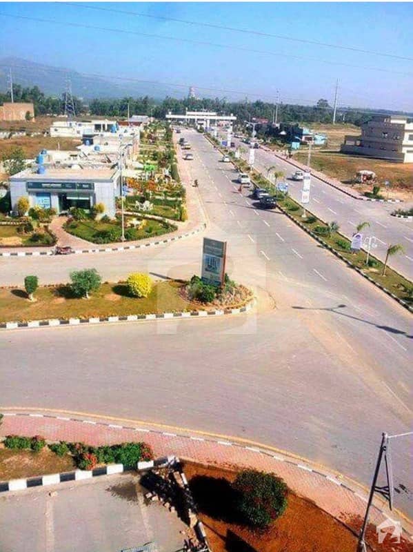 1 Kanal Main Double Road Corner Commercial Plot For Sale On Installment In Block G B17 Islamabad