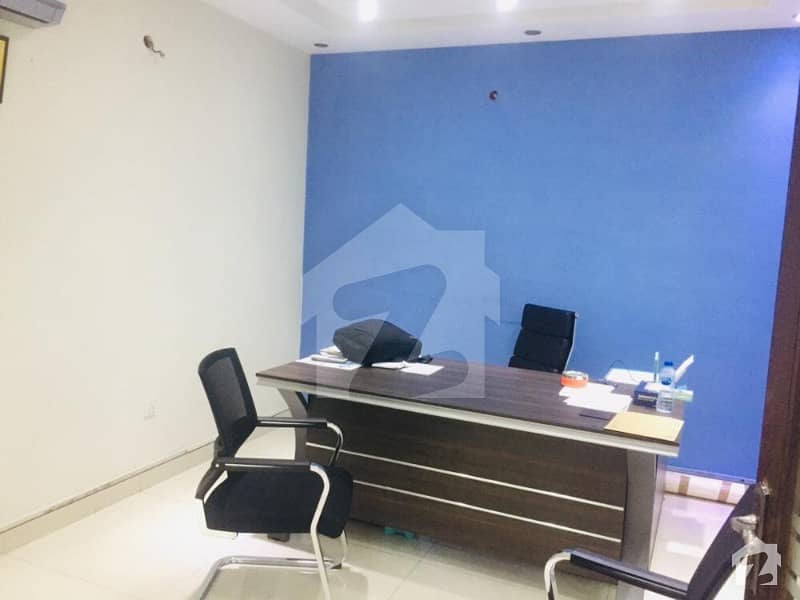 4 Marla 1st Floor Commercial Office With Cabin Very Reasonable Rent