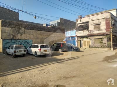 Lease Residential Plot For Sale 112 Sq Yd  2 Side Corner Extra Land Mustafabad Malir