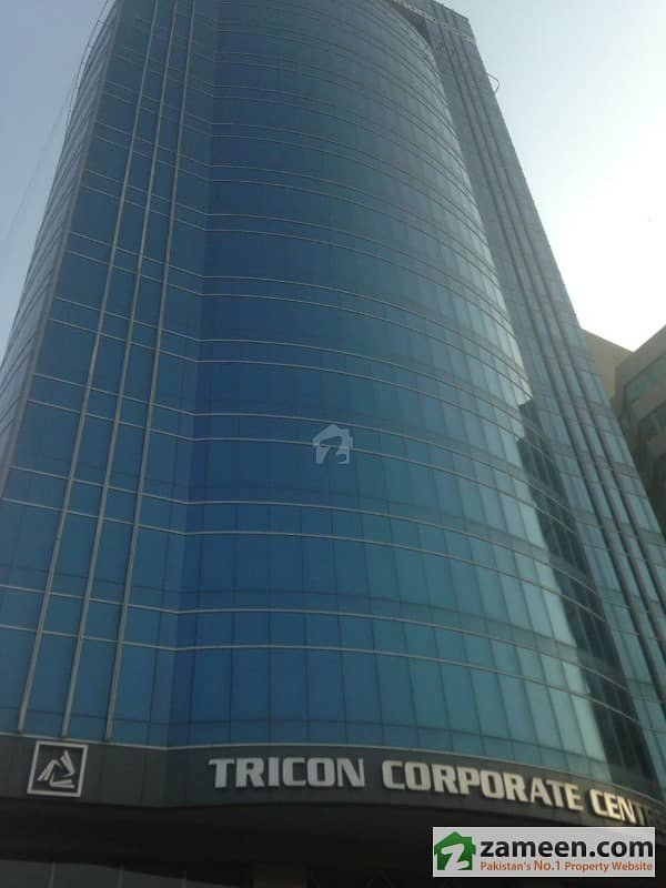 5000 Square Feet Covered Area Available For Sale In Tricon Corporate Center Main Boulevard Gulberg