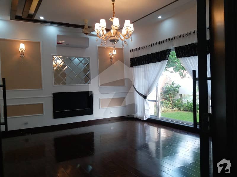 Dha 10 Marla Brand New Designer House For Sale Near To Park On Main Road