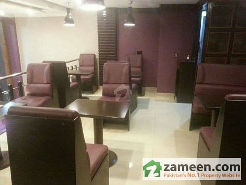 Dah Lahore 8 Marla Cafe For Sale On Running At Very Top Location In Phase 5 Original Images Best Opportunity For Business
