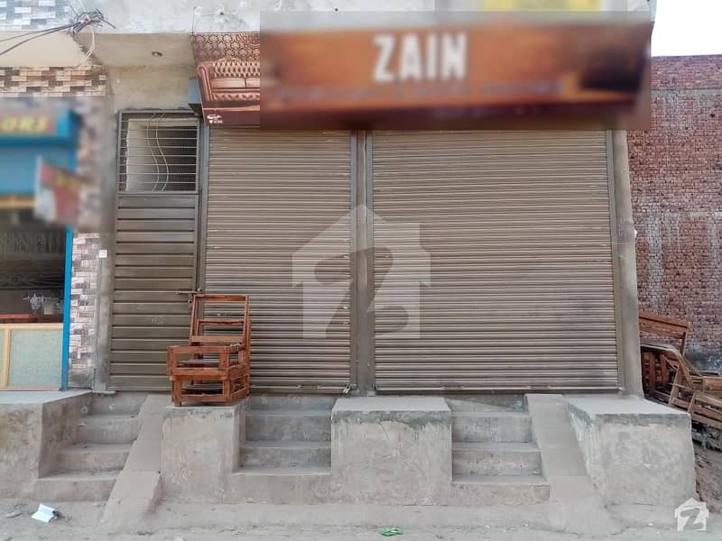 Triple Storey Beautiful Commercial Plaza Ground Floor Shop Available For Rent At Shah Din Road Okara