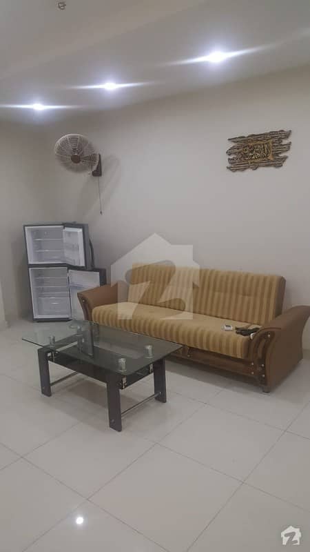 1 Bed Furnished Flat With TV Lounge Available In Sector C Bahria Town Lahore