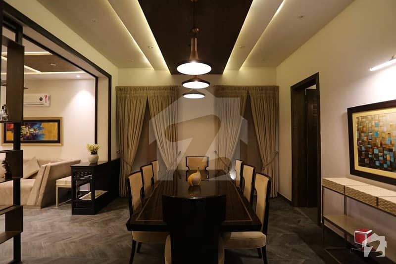One Kanal Brand New Full Furnished Super Luxury Modern Villa