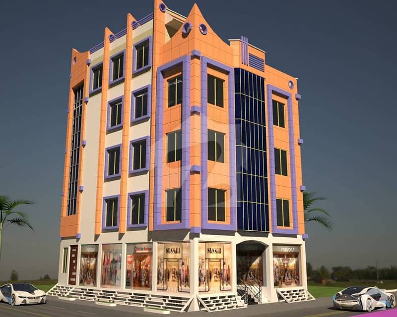 راجا بازار راولپنڈی میں 10 مرلہ عمارت 16 کروڑ میں برائے فروخت۔