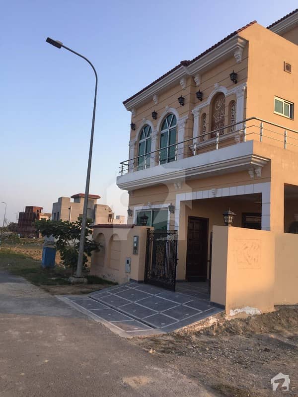 Excellent Offers Supper Deal 5 Marla Brand New House For Sale In Dha Phase 9 Town Lahore  Its Contains 3 Master Size Bedrooms  With Attached Bathrooms  Drawing Room Dining Room Company Fitting Kitchen Jacuzzi Tub Bath With Shower Cabin Store Room  2 Serva