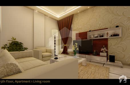 1 Bed Fully Furnished Luxury Modern Apartment For Sale On Installments In Bahria Town Lahore